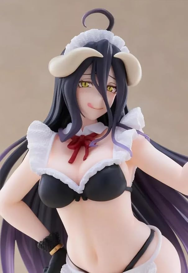 Overlord Albedo Elegant Standing Pose Figure – 19cm Maid-Style PVC Anime Collectible