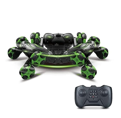 5-Wheel RC Stunt Car – 2.4GHz Deformation Off-Road Climbing Vehicle with 360° Rolling Action