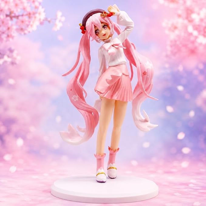Hatsune Miku Outfit Action Figure – 20cm Premium Anime Collectible PVC Statue for Desk & Shelf Display