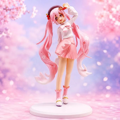 Hatsune Miku Outfit Action Figure – 20cm Premium Anime Collectible PVC Statue for Desk & Shelf Display