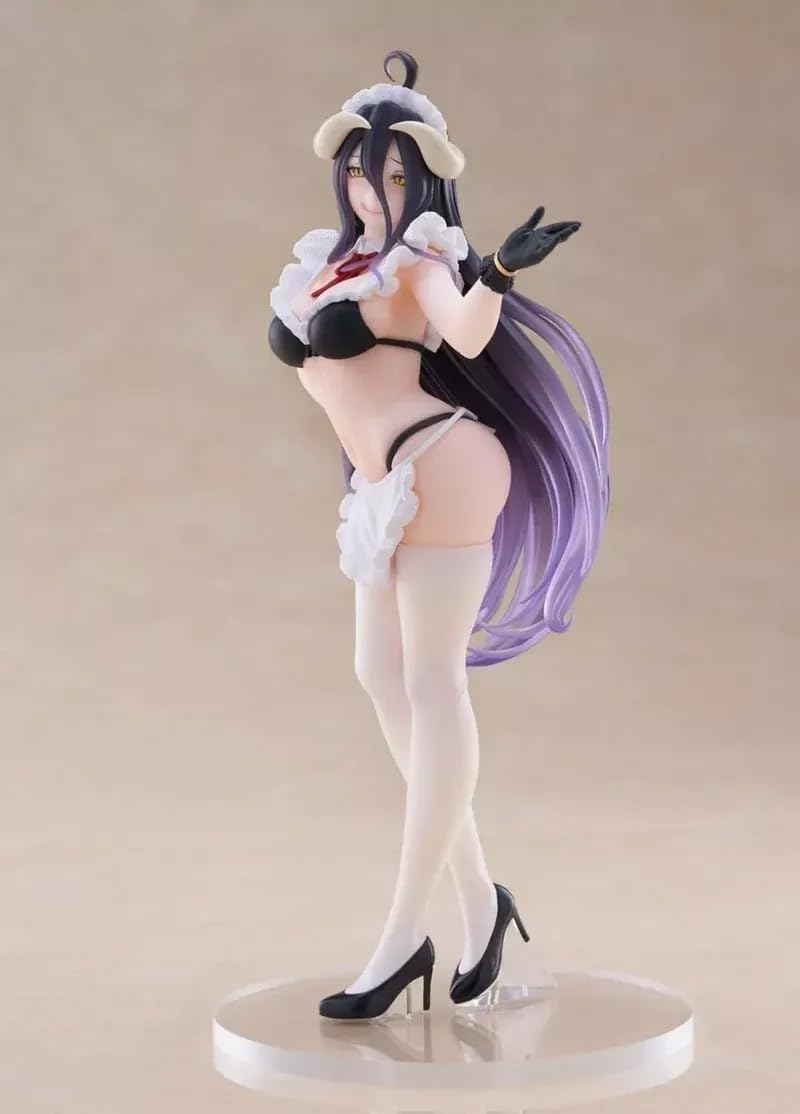 Overlord Albedo Elegant Standing Pose Figure – 19cm Maid-Style PVC Anime Collectible