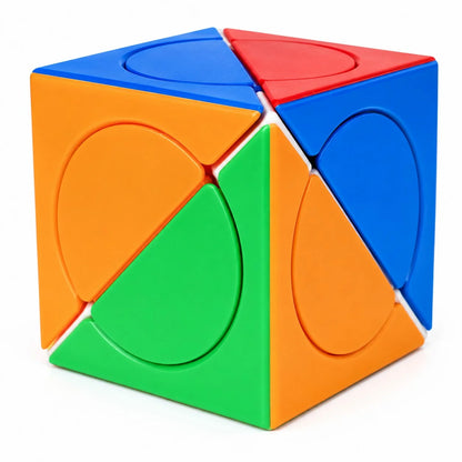 ZePuzzles Shattered Eye Cube – Jacob Keener 3×3 Shape Mod Puzzle Cube | Unique Collectible Magic Cube