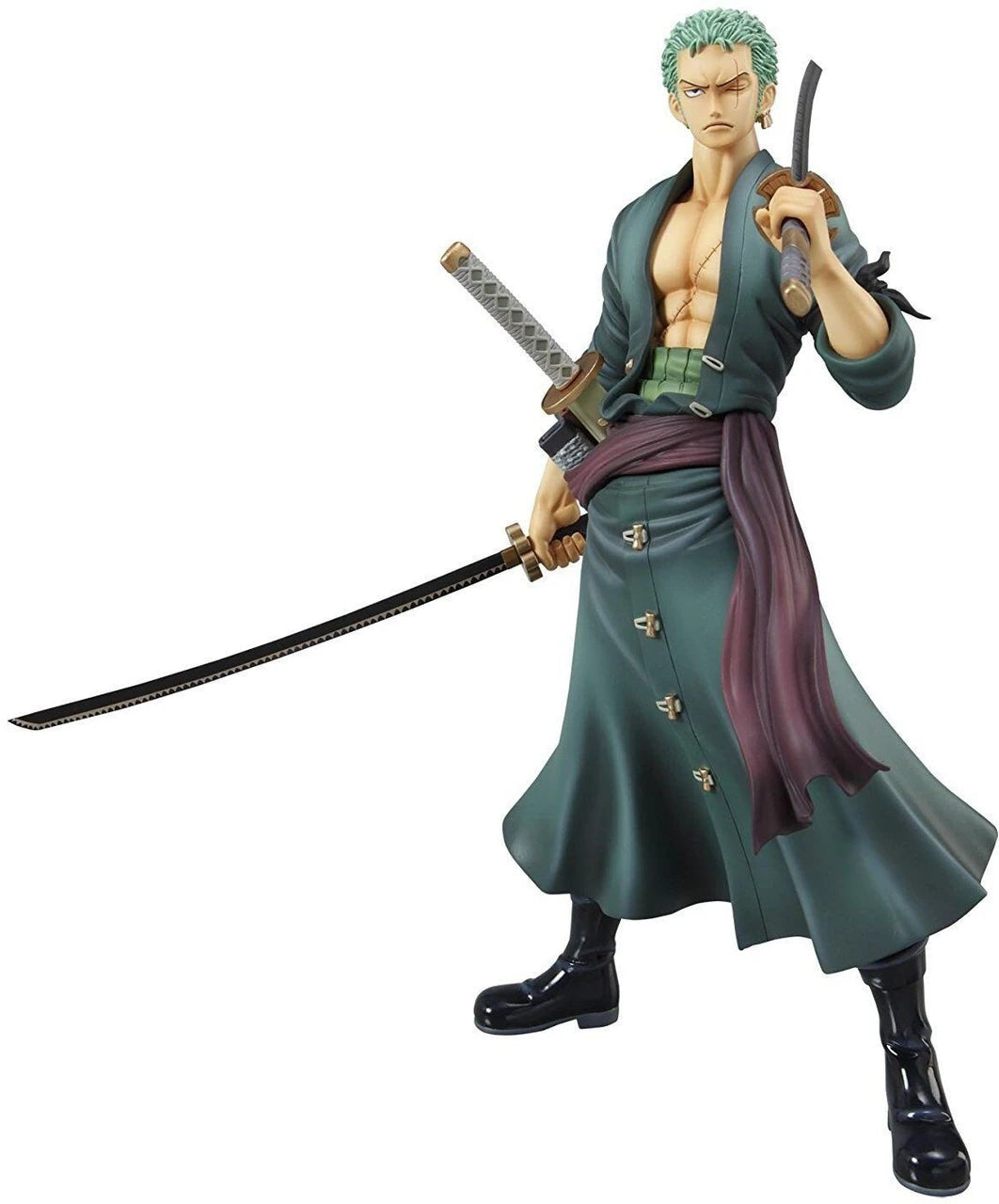 Roronoa Zoro Three Sword Style Figure – 22cm Premium One Piece Collectible Statue