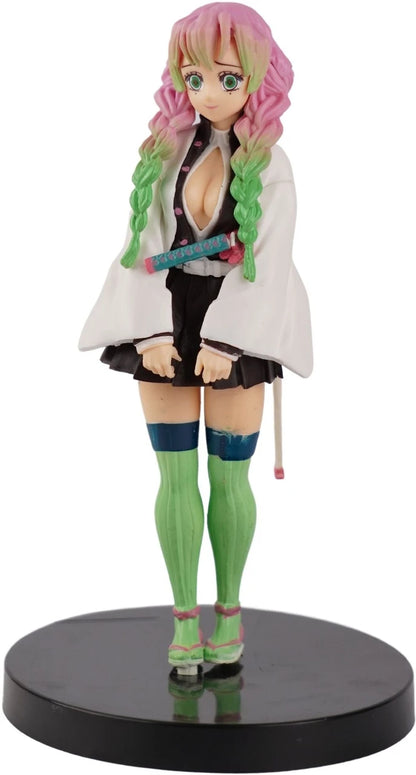 Demon Slayer Mitsuri Kanroji Standing Action Figure – Anime Collectible Figurine