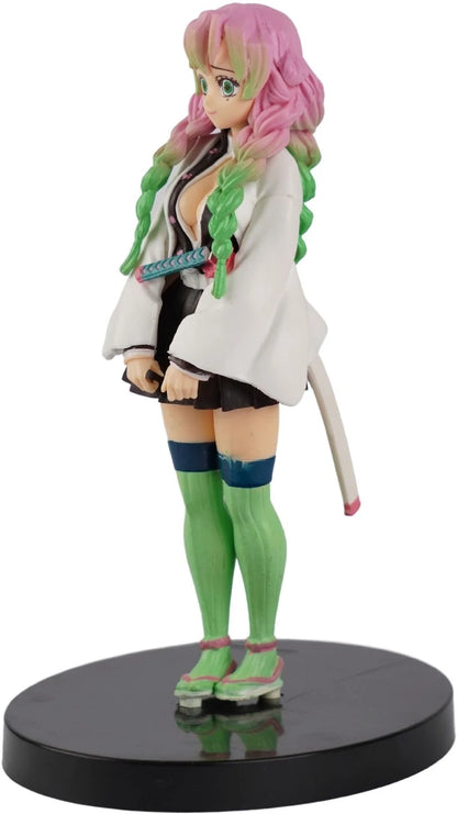 Demon Slayer Mitsuri Kanroji Standing Action Figure – Anime Collectible Figurine