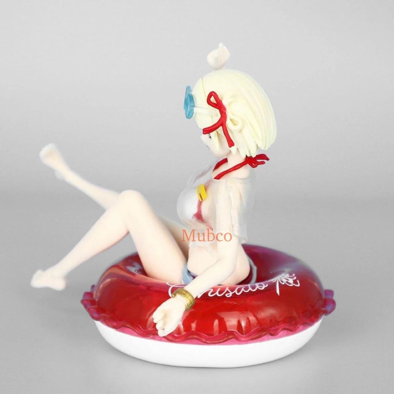 Mubco Lycoris Recoil Chisato Nishikigi Aqua Float Girls Collectible Figure – Multicolor Anime Display Doll