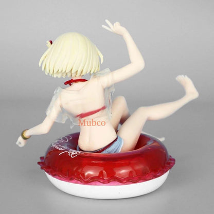 Mubco Lycoris Recoil Chisato Nishikigi Aqua Float Girls Collectible Figure – Multicolor Anime Display Doll