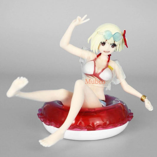 Mubco Lycoris Recoil Chisato Nishikigi Aqua Float Girls Collectible Figure – Multicolor Anime Display Doll