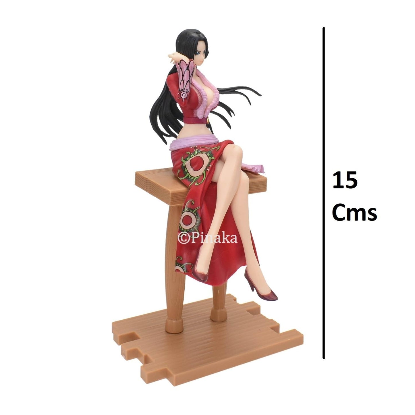 One Piece Boa Hancock Sitting Action Figure – 10cm Pirate Anime Collectible Figurine