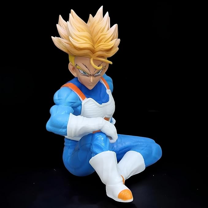Dragon Ball Z Vegeta Sitting Figure – 14cm Premium Anime Collectible PVC Statue