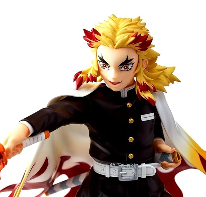 Kyojuro Rengoku Flame Attack Figure – 20cm Premium Demon Slayer Collectible Statue