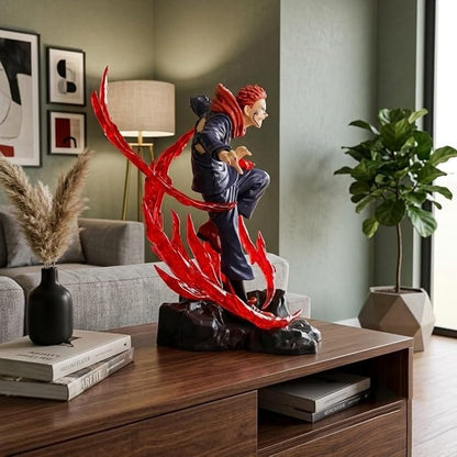 Yuji Itadori Action Figure – 24cm Jujutsu Kaisen Premium PVC Collectible Statue with Energy Effect Base