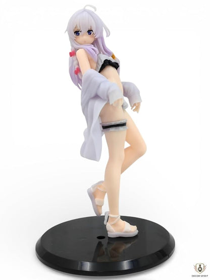 Wandering Witch: The Journey of Elaina Elegant Turning Pose Figure – 19cm Anime Collectible