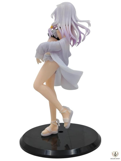 Wandering Witch: The Journey of Elaina Elegant Turning Pose Figure – 19cm Anime Collectible