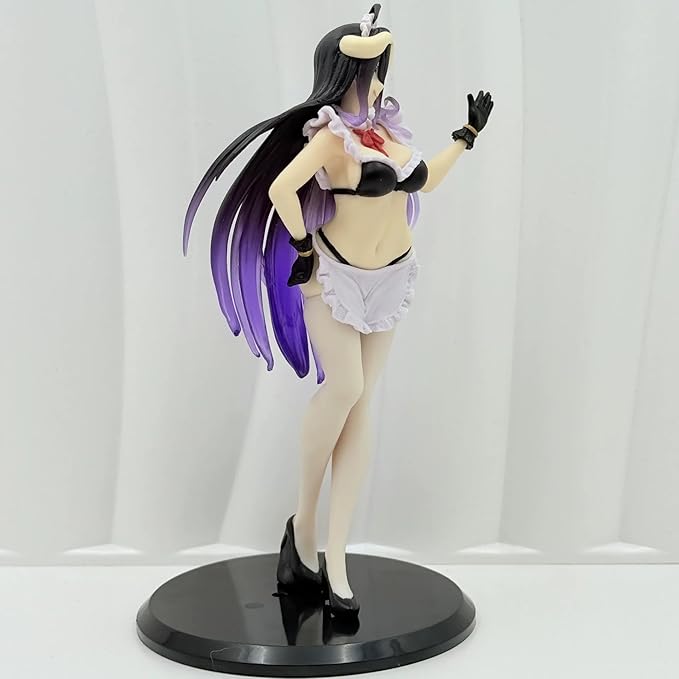 Overlord Albedo Elegant Standing Pose Figure – 19cm Maid-Style PVC Anime Collectible