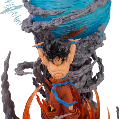 Offo Dragon Ball Z Son Goku Super Saiyan Energy Sphere Figure – Premium Anime Collectible for Dashboard & Desk