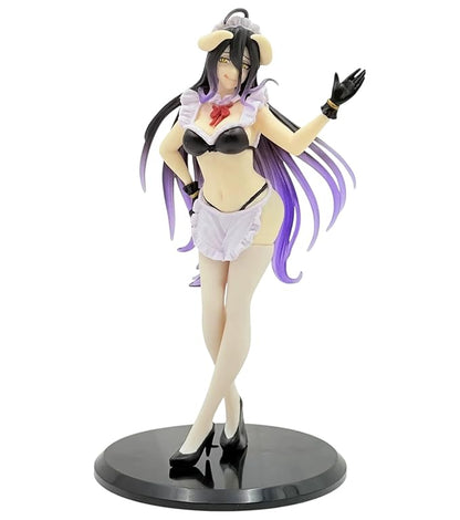 Overlord Albedo Elegant Standing Pose Figure – 19cm Maid-Style PVC Anime Collectible