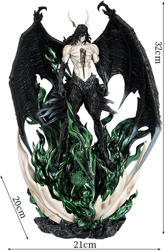 Ulquiorra Cifer Black Wing Premium Figure 32cm – Bleach Anime Collectible Display Statue