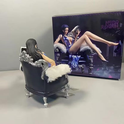 One Piece Nico Robin Anime Figure – 15cm Handmade PVC Cosplay Collectible Statue