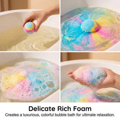 Kids Surprise Bath Bomb Set – Handmade Natural Bath Fizzers with Hidden Toy Inside, Safe for Sensitive Skin, Fun Bath Time Gift for Boys & Girls