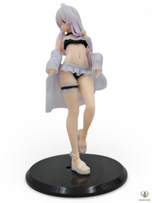 Wandering Witch: The Journey of Elaina Elegant Turning Pose Figure – 19cm Anime Collectible