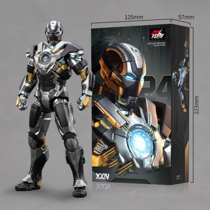Iron Man MK24 Armor Action Figure – Premium Limited Collector Edition | AnimeLegacy