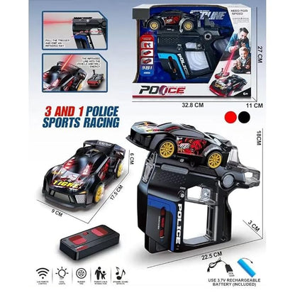 2-Player Infrared Battle RC Cars – Shoot & Knock-Down Game with Dual Remotes