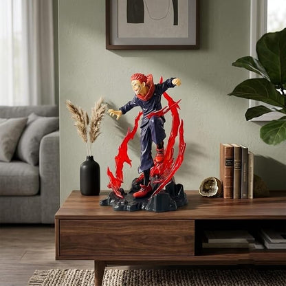 Yuji Itadori Action Figure – 24cm Jujutsu Kaisen Premium PVC Collectible Statue with Energy Effect Base