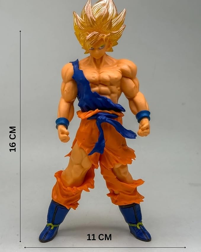 Dragon Ball Z Goku Super Saiyan 2 Large Action Figure – Limited Edition Premium PVC Collectible Statue