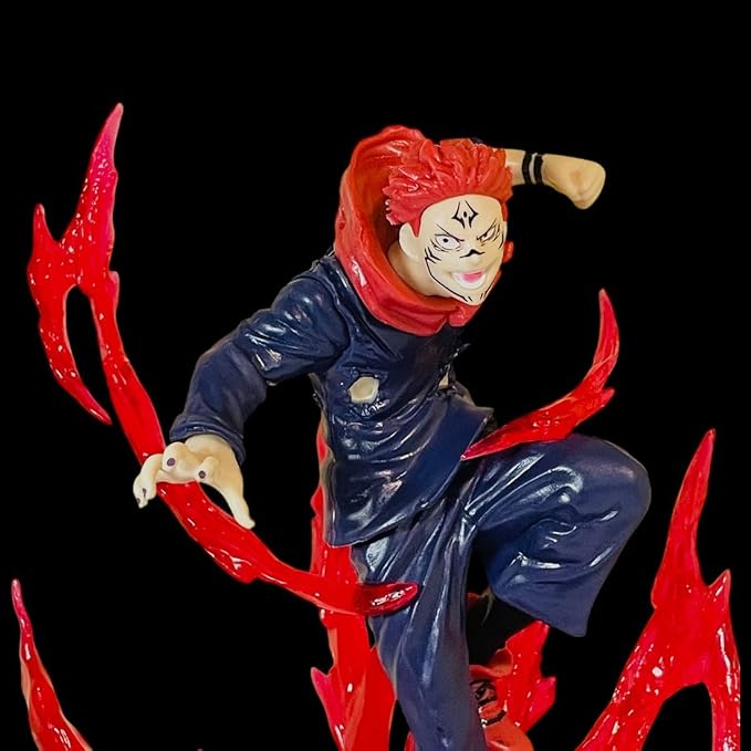 Yuji Itadori Action Figure – 24cm Jujutsu Kaisen Premium PVC Collectible Statue with Energy Effect Base