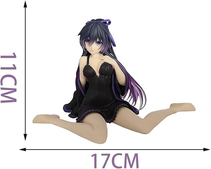 Date A Live Tohka Yatogami Sitting Nightdress Figure – 12cm Relax Pose Anime Collectible