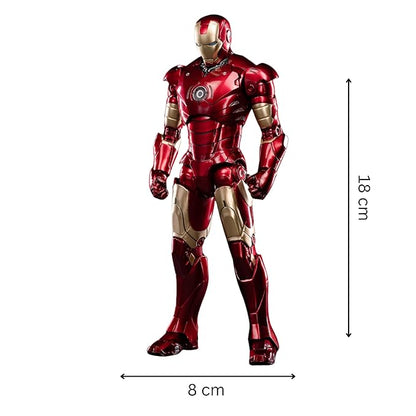 ZD Toys Iron Man Mark 3 Action Figure – 7 Inch Marvel Collectible with Interchangeable Parts
