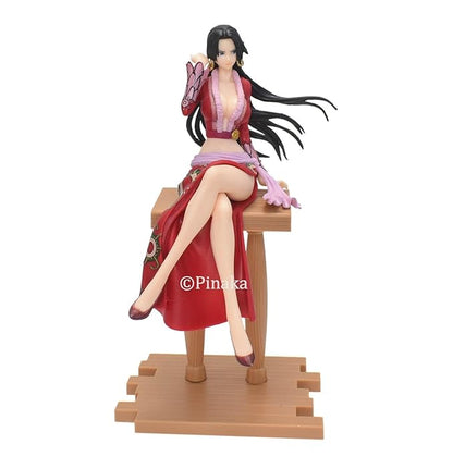 One Piece Boa Hancock Sitting Action Figure – 10cm Pirate Anime Collectible Figurine