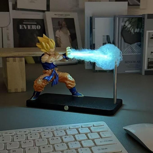 Dragon Ball Z Goku Magnetic Levitation LED Lamp – Anime Night Light with Induction Switch for Bedroom & Gaming Room