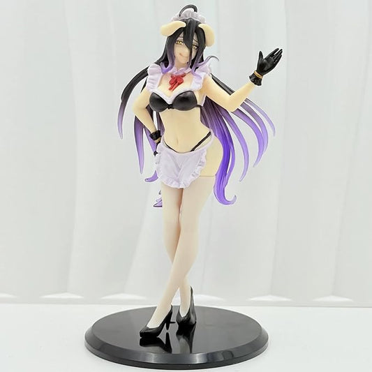 Overlord Albedo Elegant Standing Pose Figure – 19cm Maid-Style PVC Anime Collectible