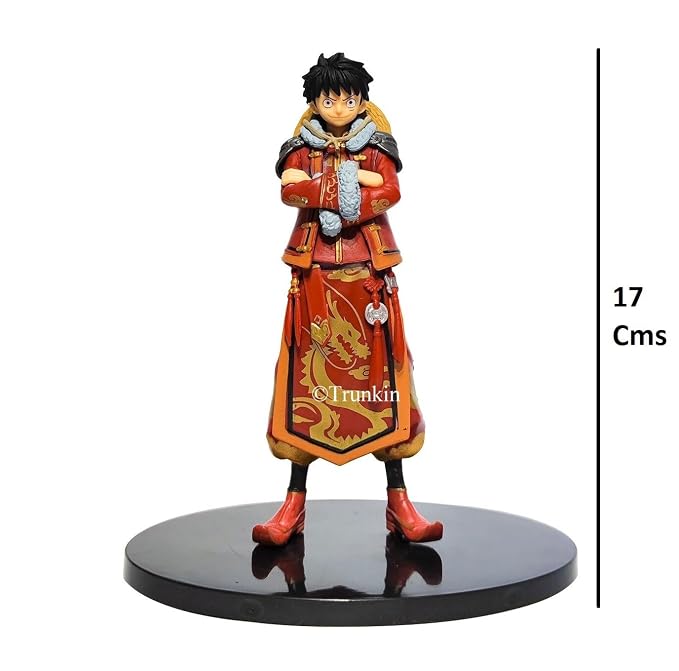 Monkey D. Luffy Battle Pose Figure – 17cm Premium One Piece Collectible Statue