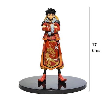 Monkey D. Luffy Battle Pose Figure – 17cm Premium One Piece Collectible Statue