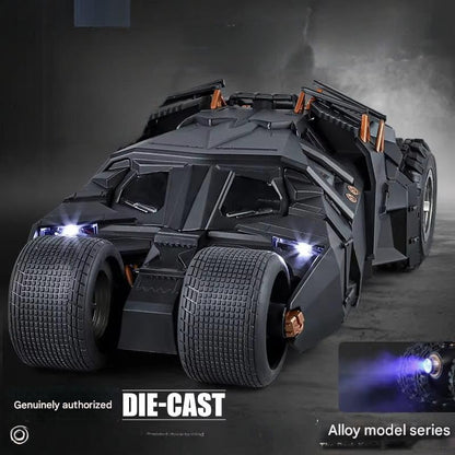 FEXXA 1:18 Scale Tumbler Batmobile Die-Cast Metal Car – Openable Doors, Lights & Sound