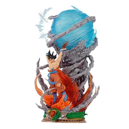 Offo Dragon Ball Z Son Goku Super Saiyan Energy Sphere Figure – Premium Anime Collectible for Dashboard & Desk