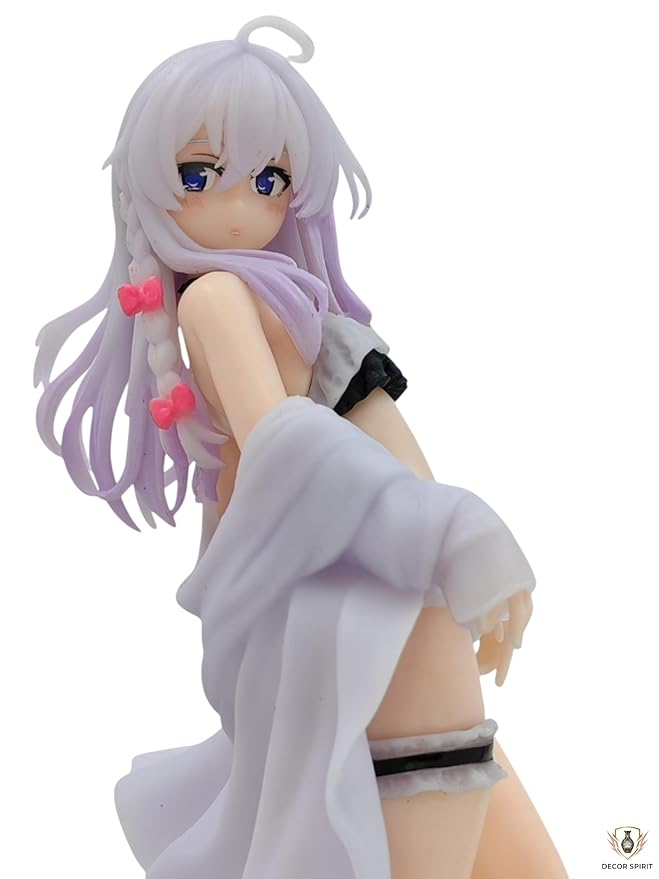 Wandering Witch: The Journey of Elaina Elegant Turning Pose Figure – 19cm Anime Collectible