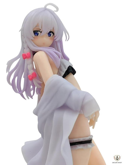 Wandering Witch: The Journey of Elaina Elegant Turning Pose Figure – 19cm Anime Collectible