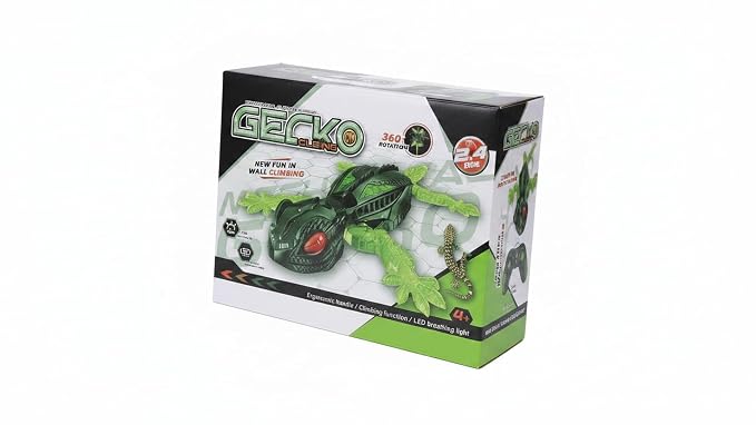 RC Wall Climbing Car Toy – 360° Rotation with LED Breathing Lights & 2.4GHz Remote Control