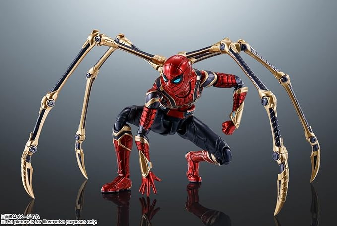 BANDAI Spirits S.H.Figuarts Iron Spider Action Figure – Spider-Man: No Way Home Premium Collectible (5.7 Inch)