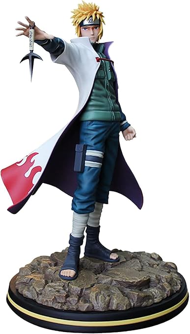 Minato Namikaze Premium PVC Statue 26cm – Fourth Hokage Anime Collectible Display Figure
