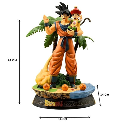 Dragon Ball Z Goku & Gohan Collectible Figurine – 24cm Premium PVC Action Figure Statue