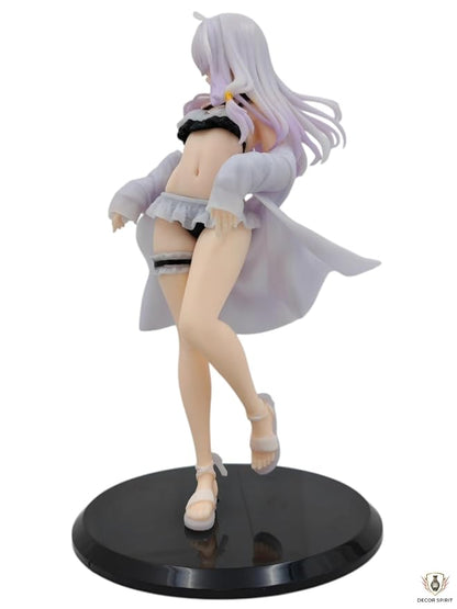 Wandering Witch: The Journey of Elaina Elegant Turning Pose Figure – 19cm Anime Collectible