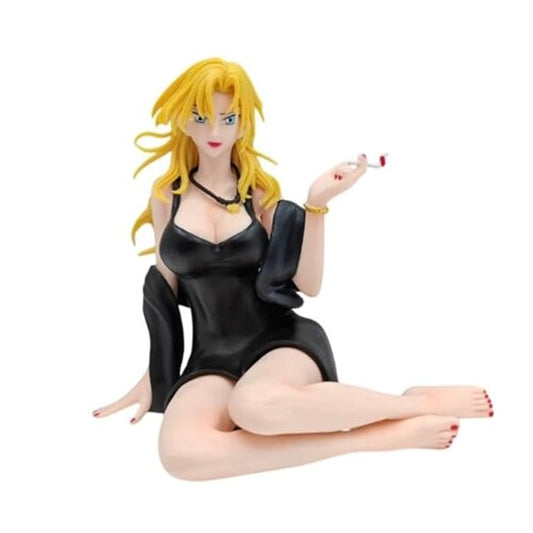 Detective Conan Vermouth (Belmod) Smoking Sitting Pose Figure – 15cm Anime Collectible