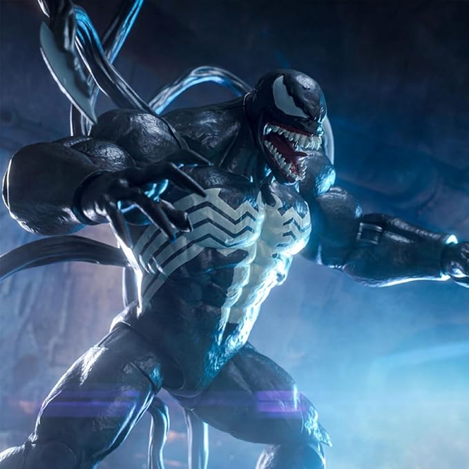 ZD Toys Classic Venom 9-Inch Anniversary Series Action Figure – Movie Style Marvel Collectible Statue