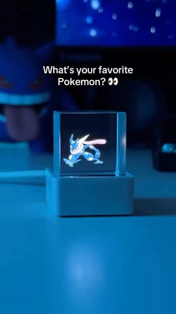 Pokémon Vision Cube 3D Hologram Display – Premium Collectible LED Display Cube