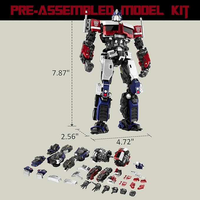 YOLOPARK Optimus Prime Action Figure – 20 cm Transformers: Rise of the Beasts Premium Collectible